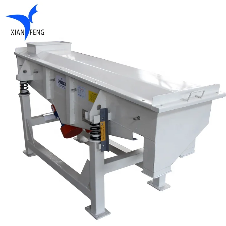 2000 kg/hour charcoal linear vibrating screen sieve machine high capacity