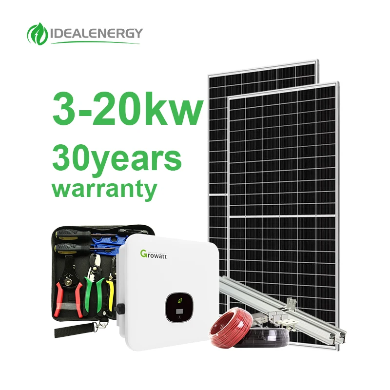 on grid tie 5kw 6kw 8kw 10kw 12kw 20kw 5 10 20 30 50 100 kw 30kw 40kw 50kw 80kw 100kw 200kw 500kw 1mw solar panel energy system