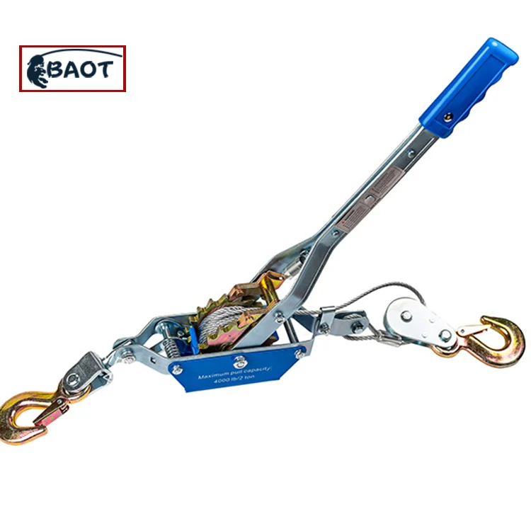 BAOT 1ton cable pulling device electrical wire rope cable puller