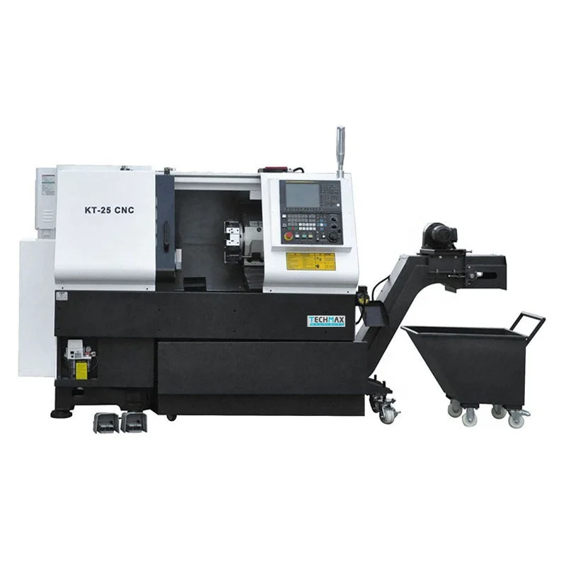 KT25 machine tool equipment table centre slant bed turning milling center cnc lathe with Y axis