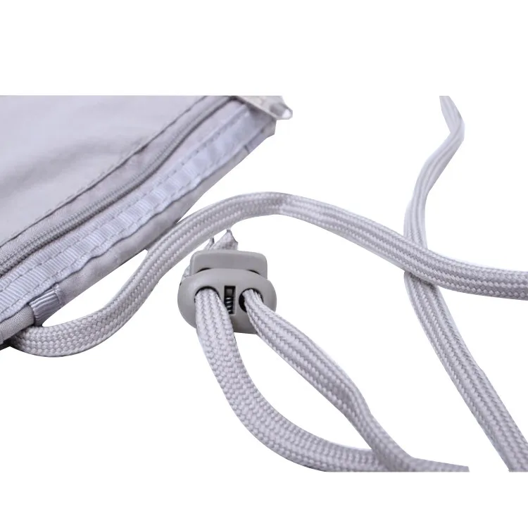 Travelsky custom rfid travel Neck pouch men chest sling bag