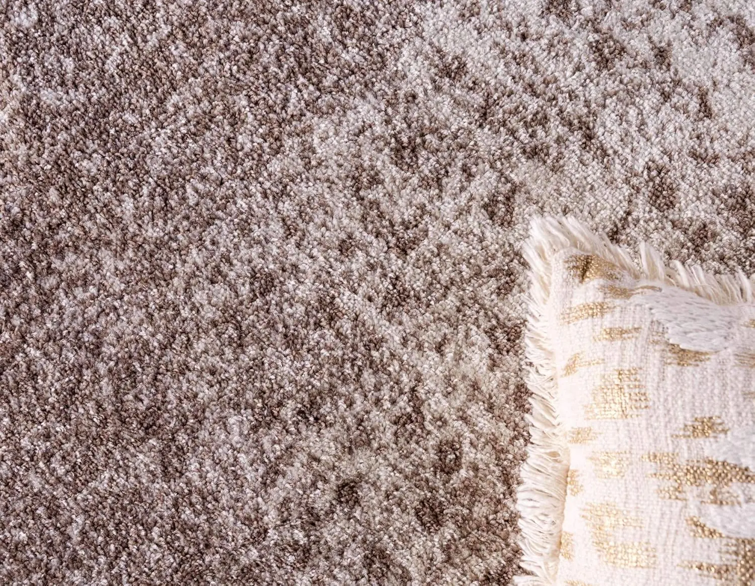 Unique Loom Modern Bromley Collection Area Rug Midnight-High Quality Wool Silk Rubber Cotton Home Door Bedroom Bathroom Hotel