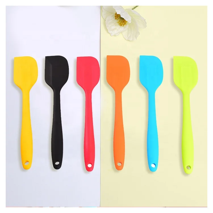 Non-Stick Kitchen Utensils Baking Cooking Tool Silicone Scraper Tool Silicone Cake Scraper Spatula