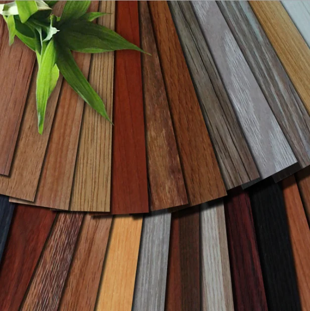 Home Decoration Wooden Marble Grain Covering Sticker Glue Down Luxury Vinyl Plank Laminate Floor LVP Vinyl Waterproof For Indoor