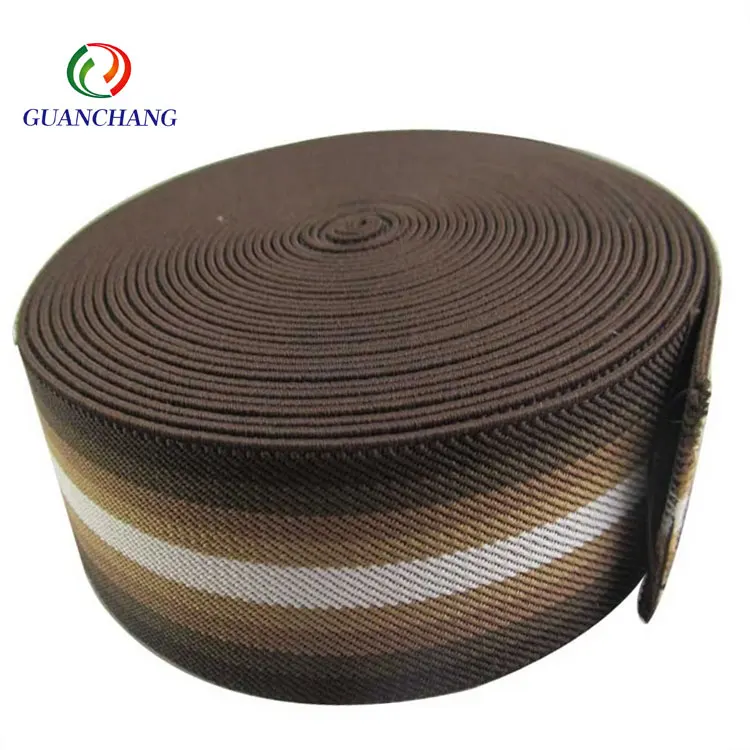 Wholesale Custom Durable Fashion Nylon Jacquard Braidedearringslastic Polyester 25MM Printedchaining Straearringsogo Manufacture