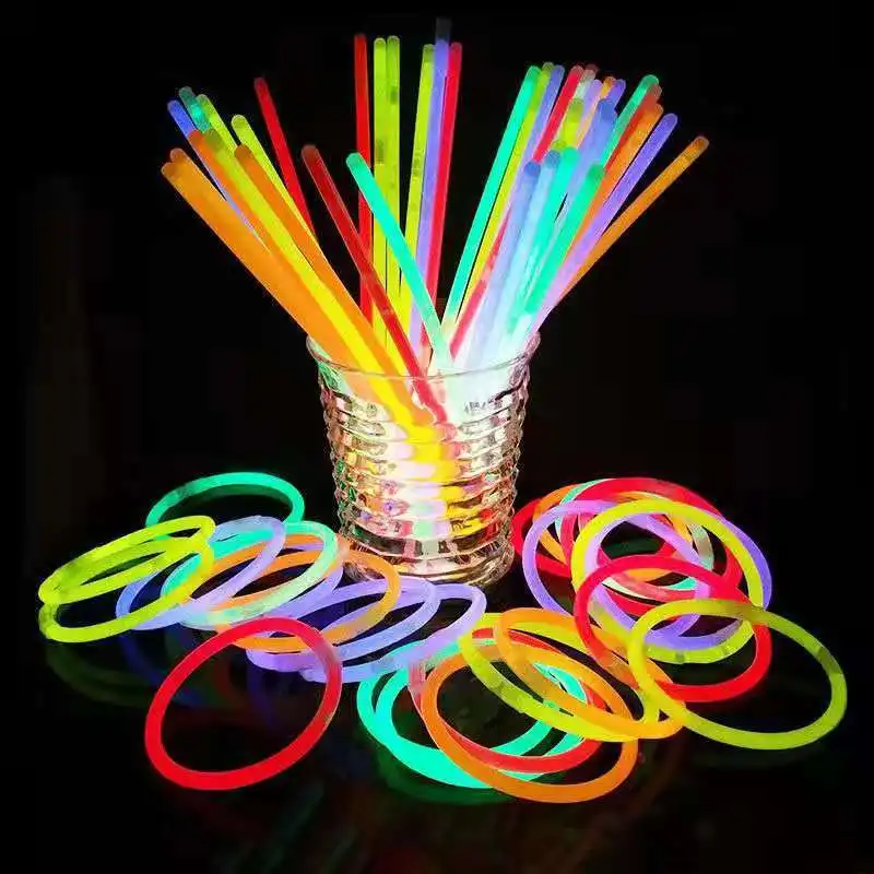 Disposable Luminous Bracelet Fluorescent Stick Party Night Run Can Be Set Logo Toy