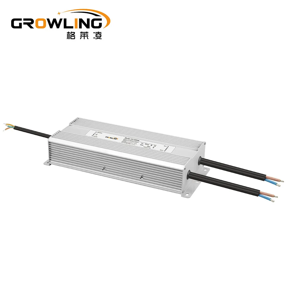 Growling 220V waterproof 24v 41.6a 1000w power supply ip67 led driver switch power supply smps for strip light