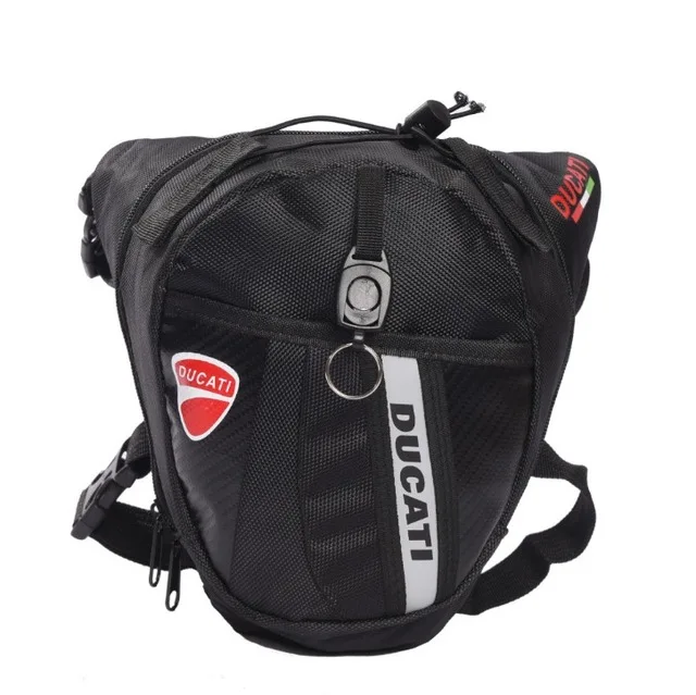 HDMP  Packs Leg Bag Waterproof Motorcycle Funny Drop Belt Bag Fanny Pack Nylon Waist Bag