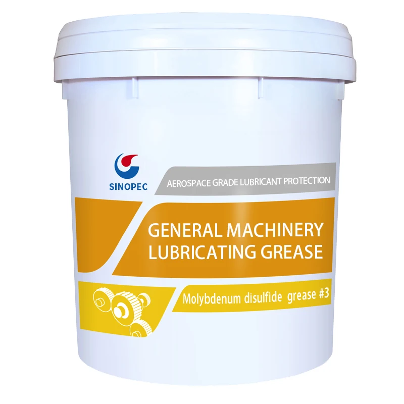 Sinopec MoS2 extreme pressure lithium base grease black Molybdenum disulfide grease