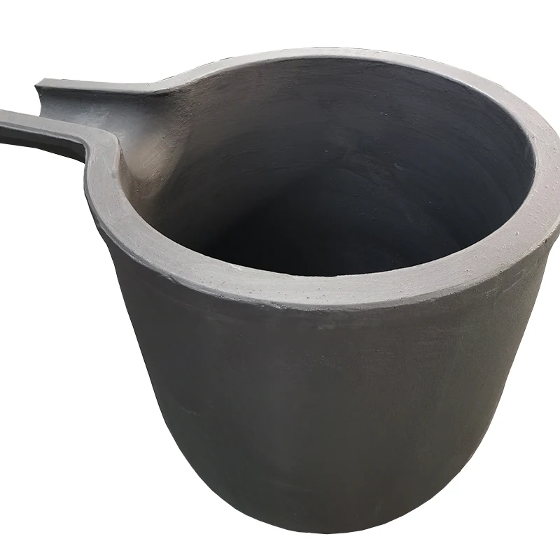 Silicon Carbide Crucible Melting Gold With Spout Made In China