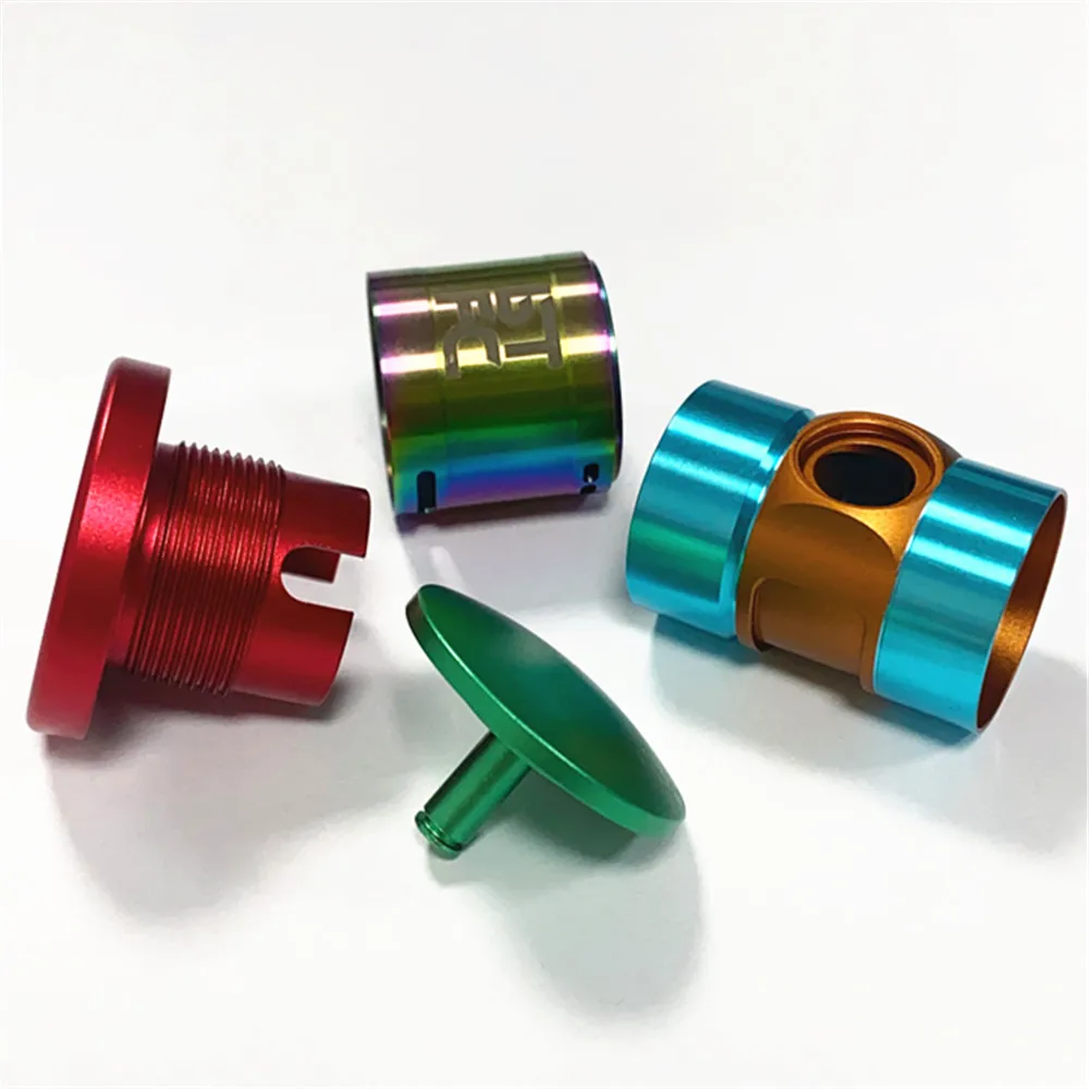 Custom aluminum block aluminum anodized cnc machining parts