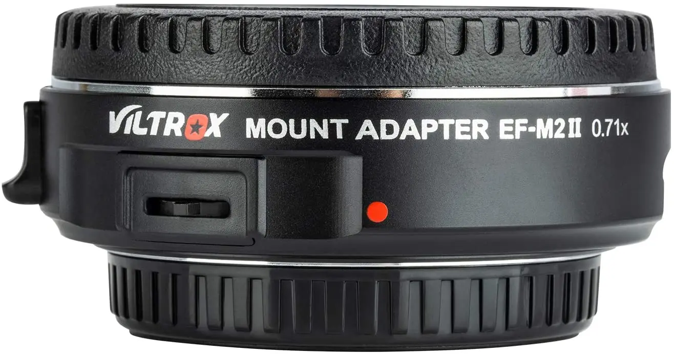  VILTROX EF-M2II автофокусом 0.71x Speed Booster микро 4/3 Фокусное Редуктор адаптер для объектива USM Canon EF крепление объективов