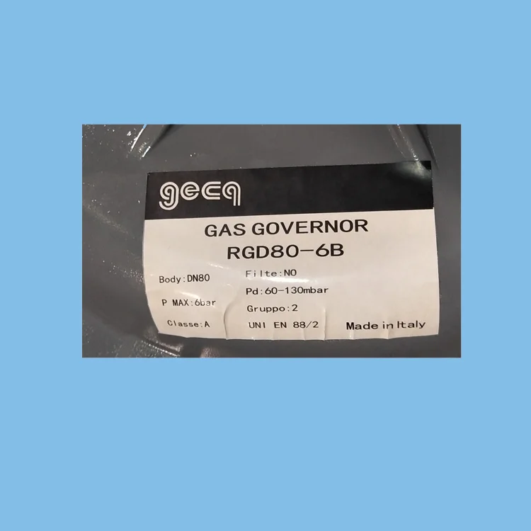 RTZ-F natural gas pressure reducing valve gas regulator industrial pipeline regulator gas pressure reducing valve biogas valve