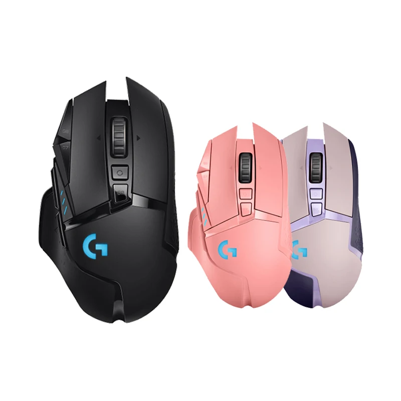 Logitech G502 LIGHTSPEED Wireless Gaming Mouse 25600 DPI Hero 25K Sensor Lightweight Gaming Mouse RGB Wireless Mouse for PC/Macs