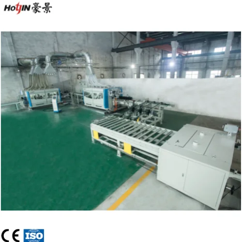 Гибкое производство, ламинат SPC, клик, производственная линия профиля