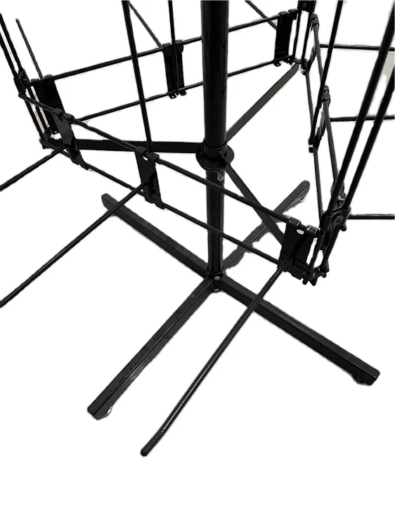 custom rotating flip flops display stand for Outdoor retail/flooring wire hook hanging product flip flops display rack