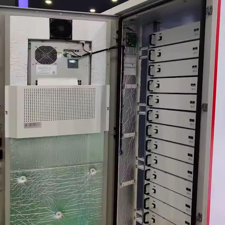 Factory Wholesale Outdoor Server Rack Waterproof Telecom Enclosures Telecom Street Cabinet Outdoor Network Communication Cabinet