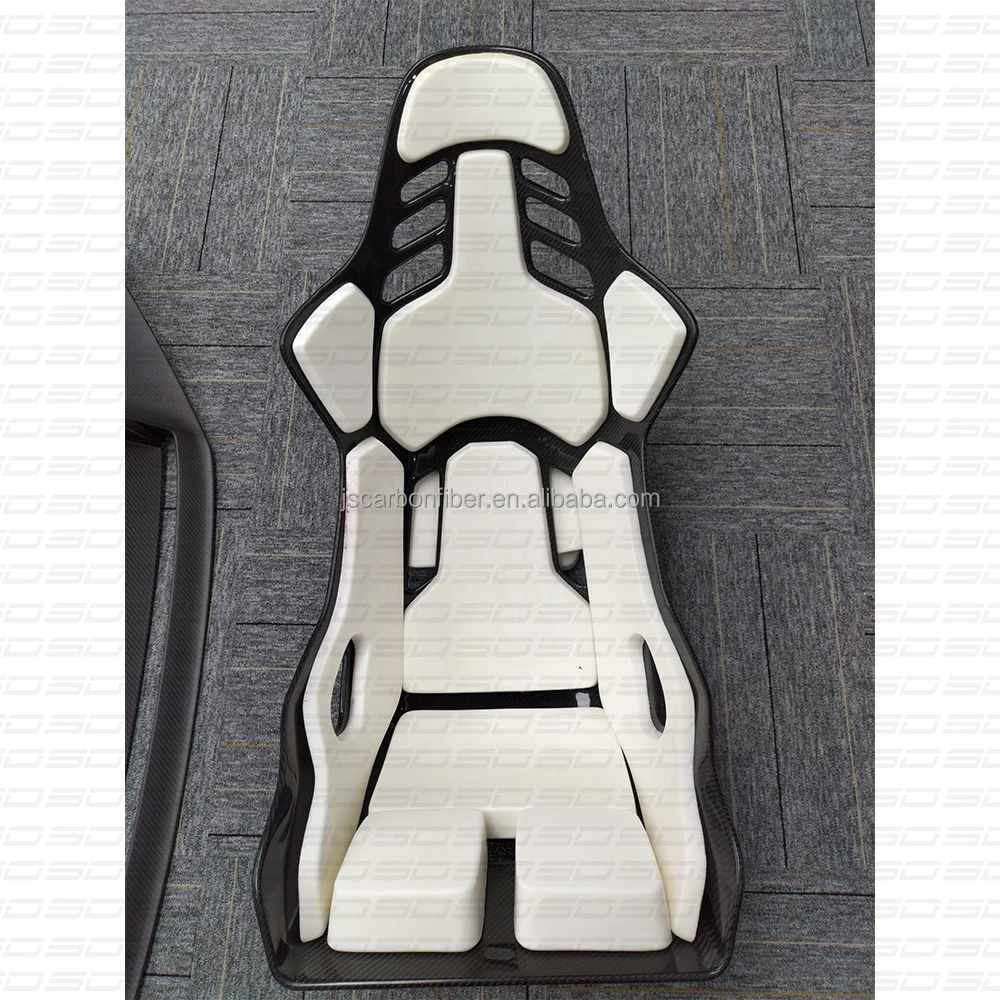 High Quality Dry carbon+alcantara Bucket Seats  Interior Seats   For all model race cars