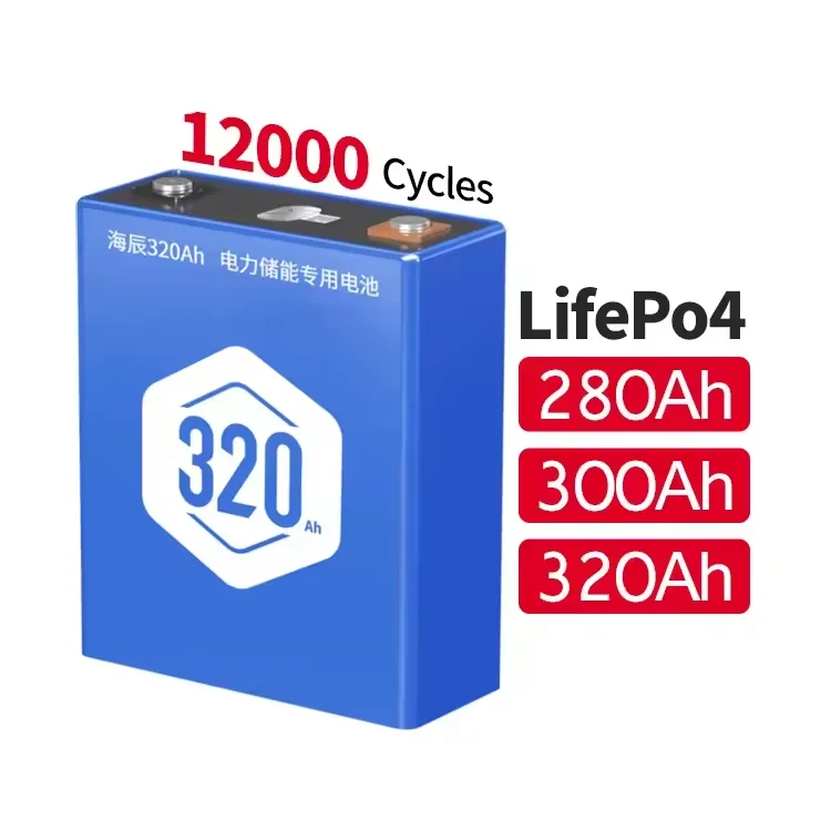 11000 cycle life Hthium 3.2v  280ah 314ah 320ah lifepo4 battery cell  grade a lfp prismatic battery cell for home solar system