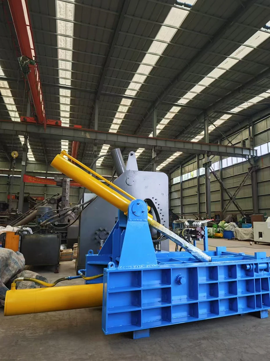 2024 Hot sale straw baler machine baler needles solar trash compactor hydorlic fresh cloth bale press machine