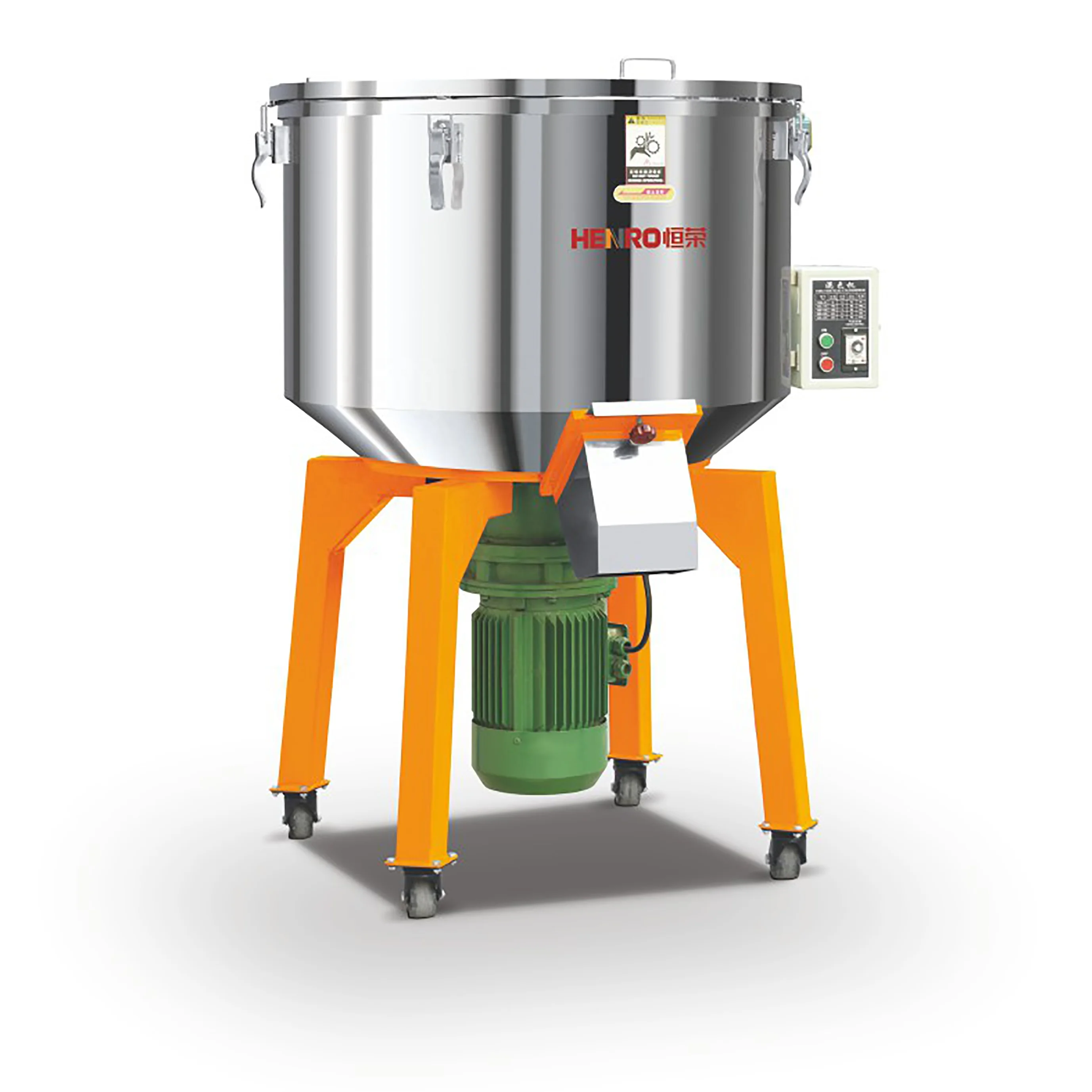 Plastic color mixer raw material mixer vertical batch compound mixer plastic granulator