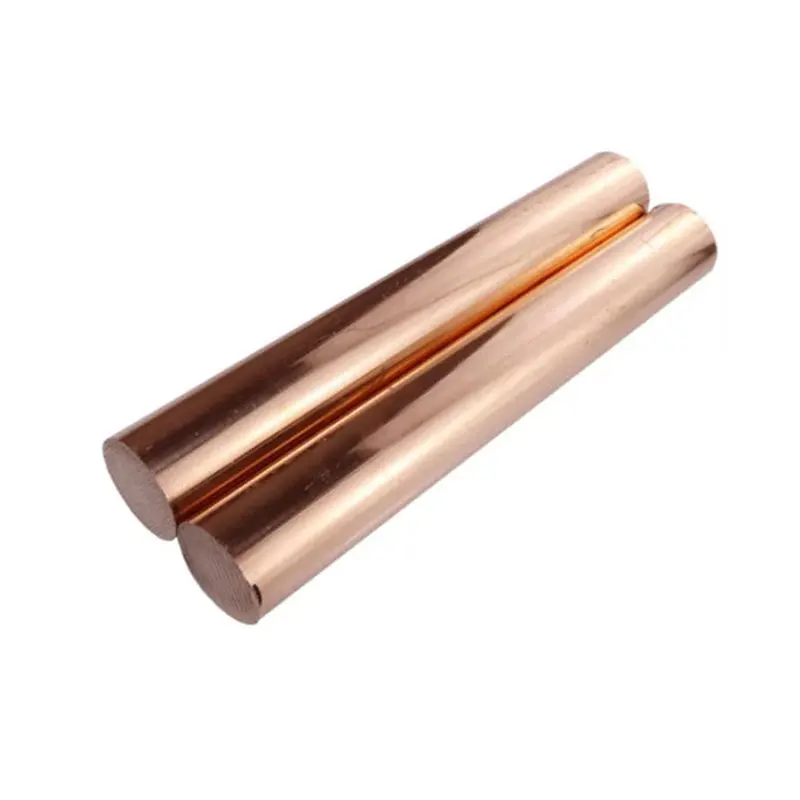 High Quality C14420 C14500 Pure Bronze Metal Pure Brass Rod Red Copper Round Bar
