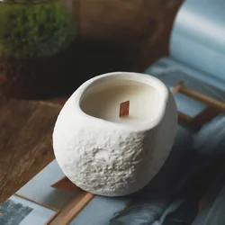 Wax Making Supplies Fancy Tea Oil Scent Candle With Gem