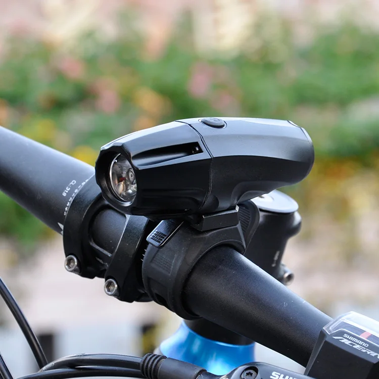 Bike Front Light Type-c Rechargeable Bicycle Light Cycling Headlight LED Flashlight MTB Bike Lamp