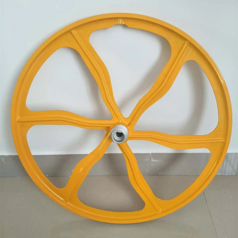 HIGH QUALITY MAGNESIUM 5 SPOKE 700CWheels Magnesium Alloy Wheels 24-28' Inch Wheels