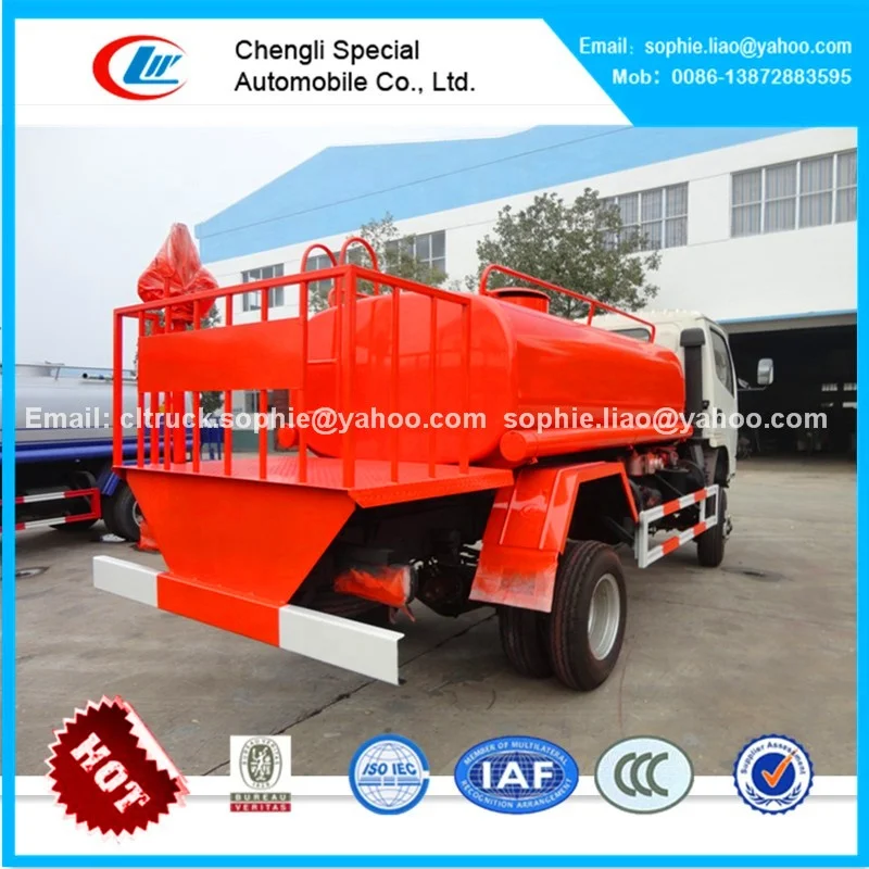 Dongfeng 6 колес 4*4 3000 л военный Автоцистерна для распыления