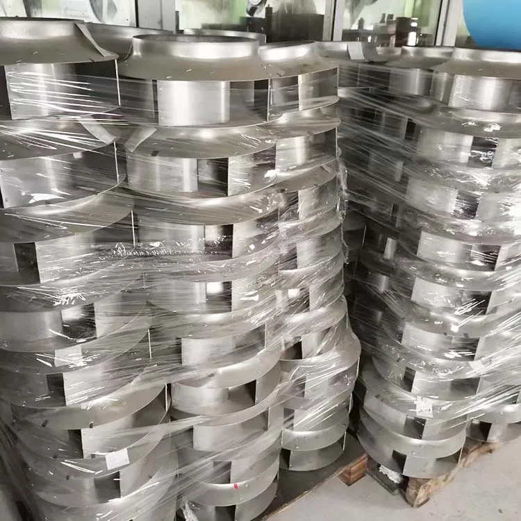 New design double blades impeller for fresh air equipment