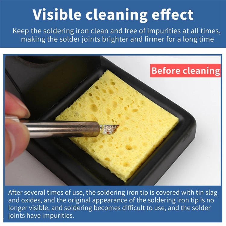 solder tip cleaning sponge