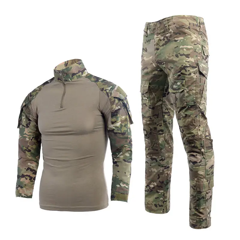 2023 Wholesale Tactical Combat Uniform Long Sleeve Training Russian Camouflage G2 Frog Suit for Men