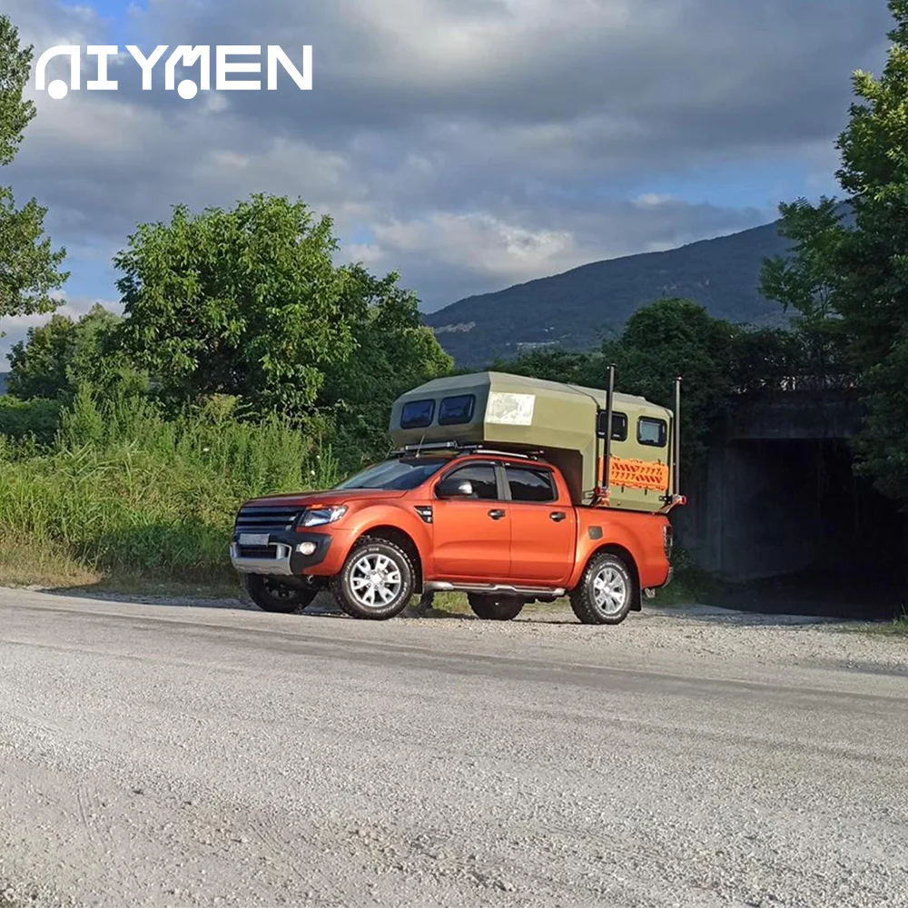 Aluminum Truck Camper Rv Fiberglass Shell Off Road Box Slide In On Cheap Camping 4x4 Small Custom Lightweight Flatbed Motorhome