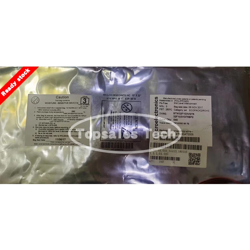 Оригинальная интегральная схема STM32F103VGT6 для n123k2 ics в наличии