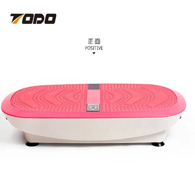 China wholesale electric 3D fitness machine dual motor whole body exercise vibration plate for slim bodyshape