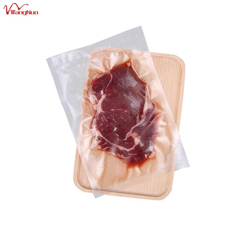 Custom Logo Heated Single Side Embossed Vacuum Sealer Bags Moisture Proof Household Food Grade Co-Extrusion Materials for Food
