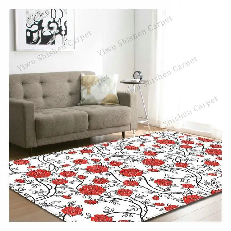 Amazon Ebay best sell large big size baby play polyester Quick Drying Washable living room bedroom mat 3d carpet persian rugs