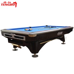 Top quality superior solid wood International tournament standard 8ft 9ft pool table billiard table