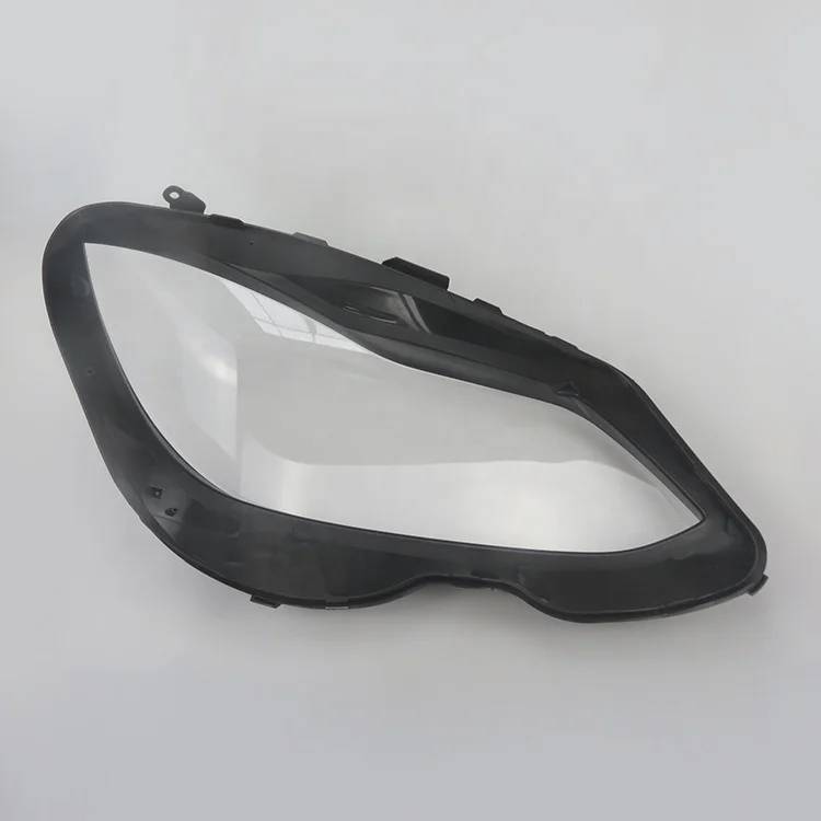 E-CLASS E200 E260 E300 новый стиль черный прозрачный фар крышка объектива для W212 14-16 лет