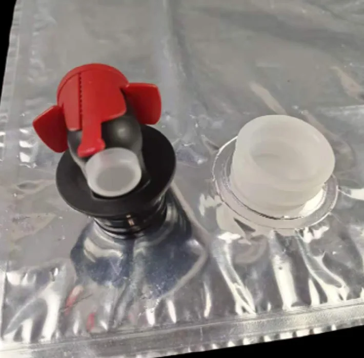 Customize Logo 5l 10l 20l Resealable Plastic Stand Up Wine Beverage Aseptic Bags Syrup Valve Pouches Dispenser Bag In Box Filler