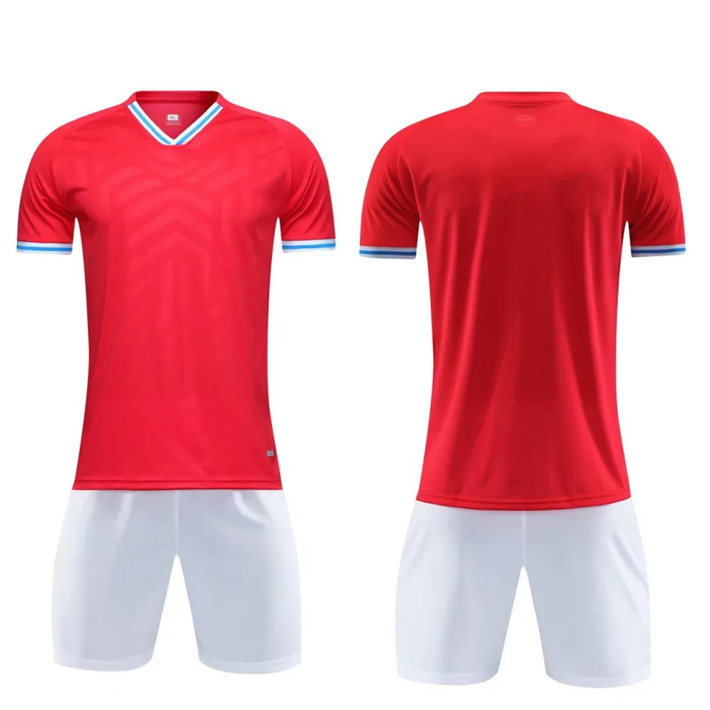Wholesale OEM Custom Made Plain Blank Soccer Uniform Sublimated Team Training Sets Football Jerseys Soccer Jersey