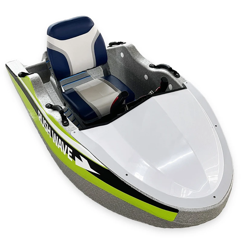 Wholesale Custom High Quality Cheap Ocean Water Sports EPP 15kw Electric Go Kart Boat Adult Small Mini Jet Boat