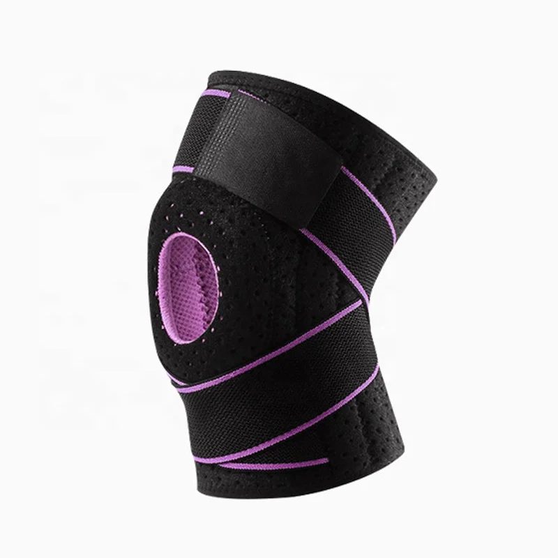 Professional Sports Basketball Mountain Bike Arthritis Silicone Anti Collision Breathable Knee Pads