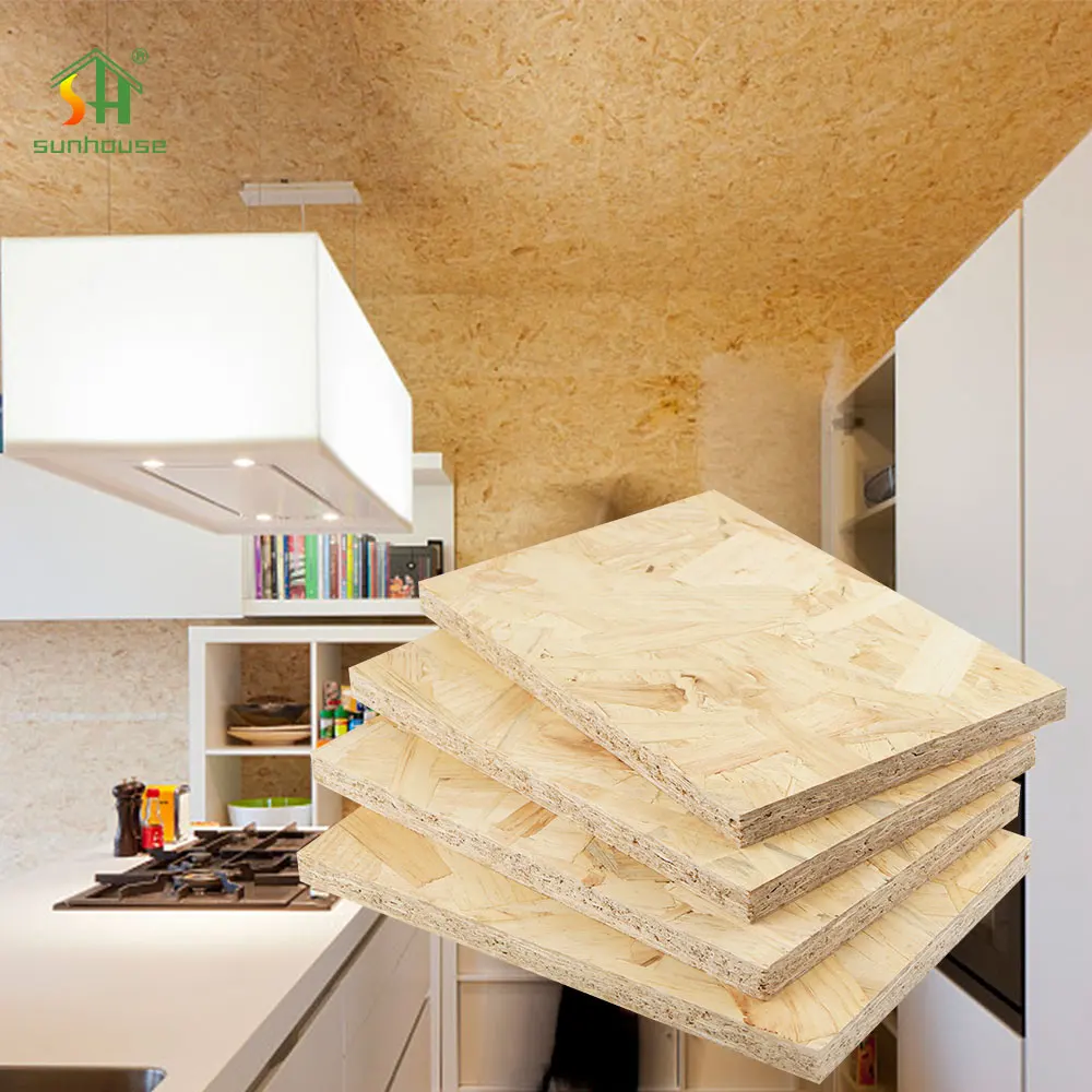 Wholesale Factory 9Mm/12Mm/18Mm/15Mm Osb 3 Board Sag Resistance Osb Panel