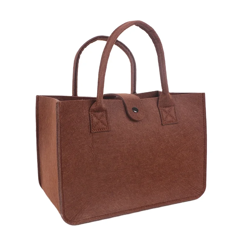 Port Authority luggage-and-bags Medium Felt Tote Felt Charcoal/Felt Grey