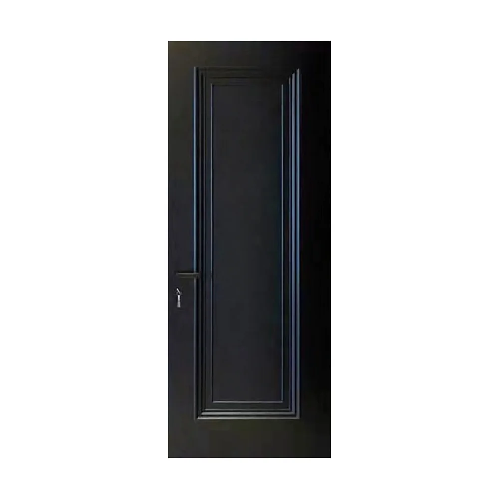 China manufacturer custom high quality internal room door design modern interior wooden door