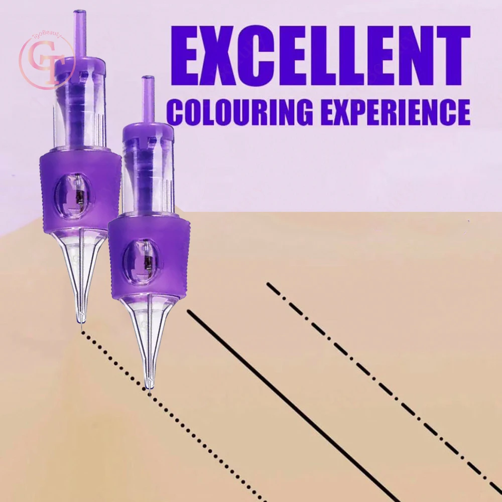 New Scalp Micropigmentation Tattoo Needles Silicone Anti-Slip Membrane Disposable Universal Tattoo Cartridge