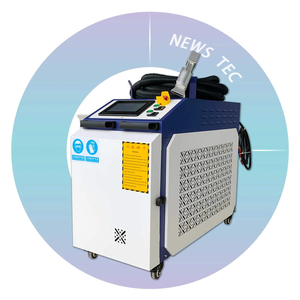 Hand-held laser cleaning machine Cleaning equipment 2000w 3000W fiber laser cleaning machine