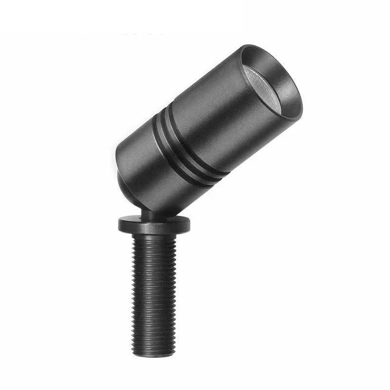 Surface mounted Black Silver Gold 3W DC12V 24V Mini SPOT LED Cabinet light for Jewelry Watch Museum Lighting